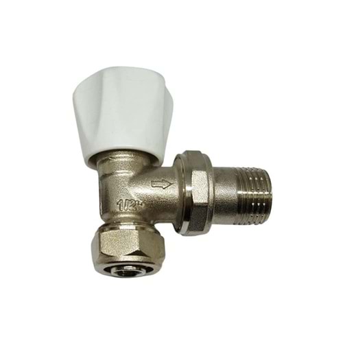 PXP KÖŞE RADYATÖR VANA 1/2